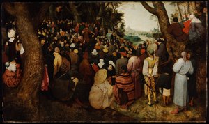 洗礼者聖ヨハネの説教 作： Pieter Bruegel the Elder